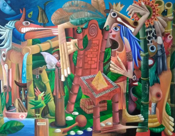 Exposition de Luis Ruiz Saavedra à Paris : « La Otra Jungla o El Otro Grito »
